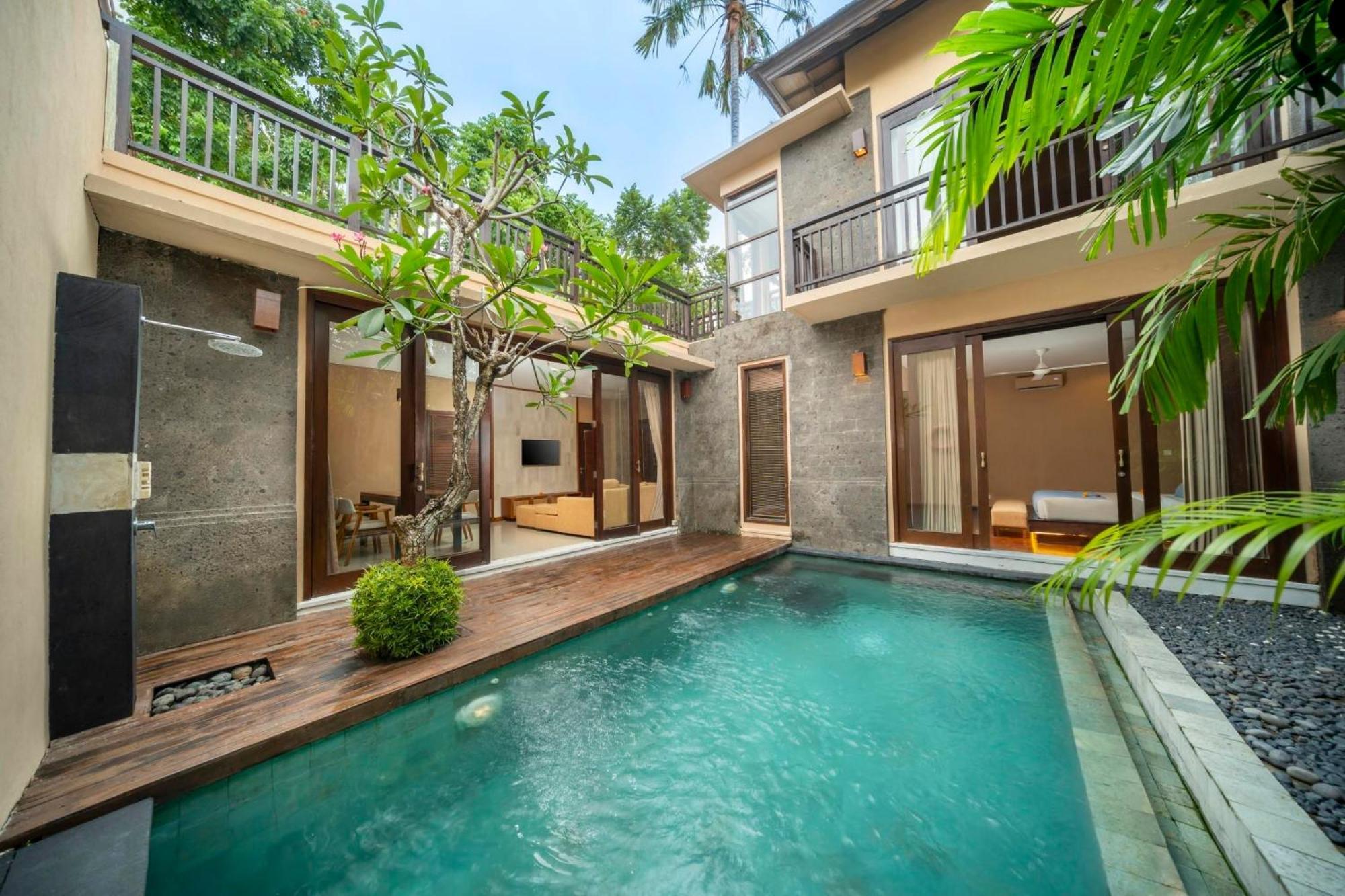 Canggu Circle Villa By Ini Vie Hospitality Екстериор снимка